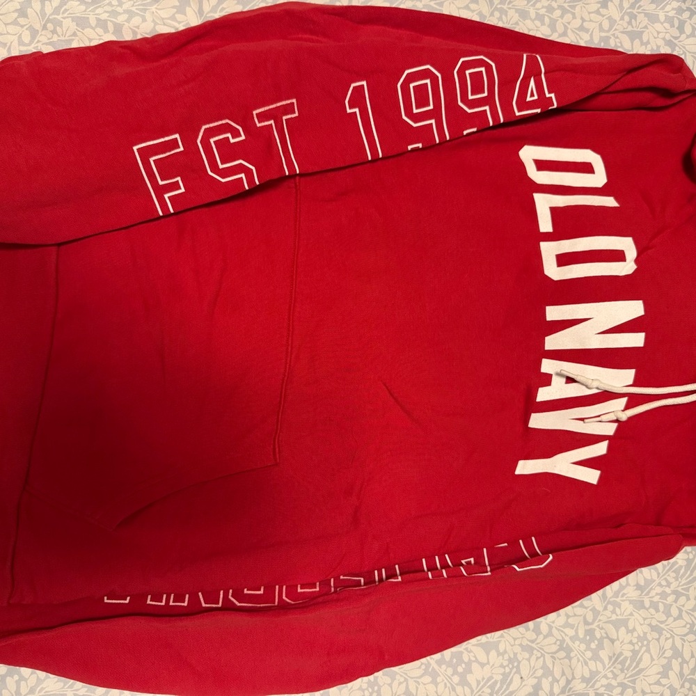 Old Navy Vibrant Red Sweatshirt